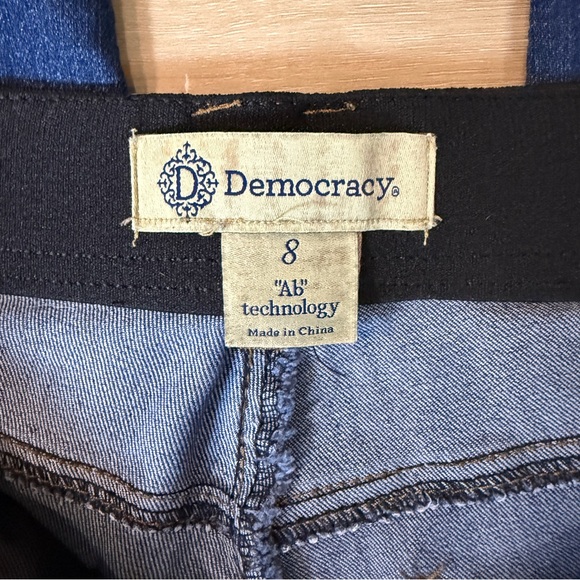 Democracy "Ab"Solution High Rise Skinny Jeans Jeggings | Size 8 - Picture 5 of 8